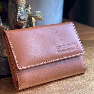 Vintage NWT! Christian Dior Key-holder Wallet with Original Box!